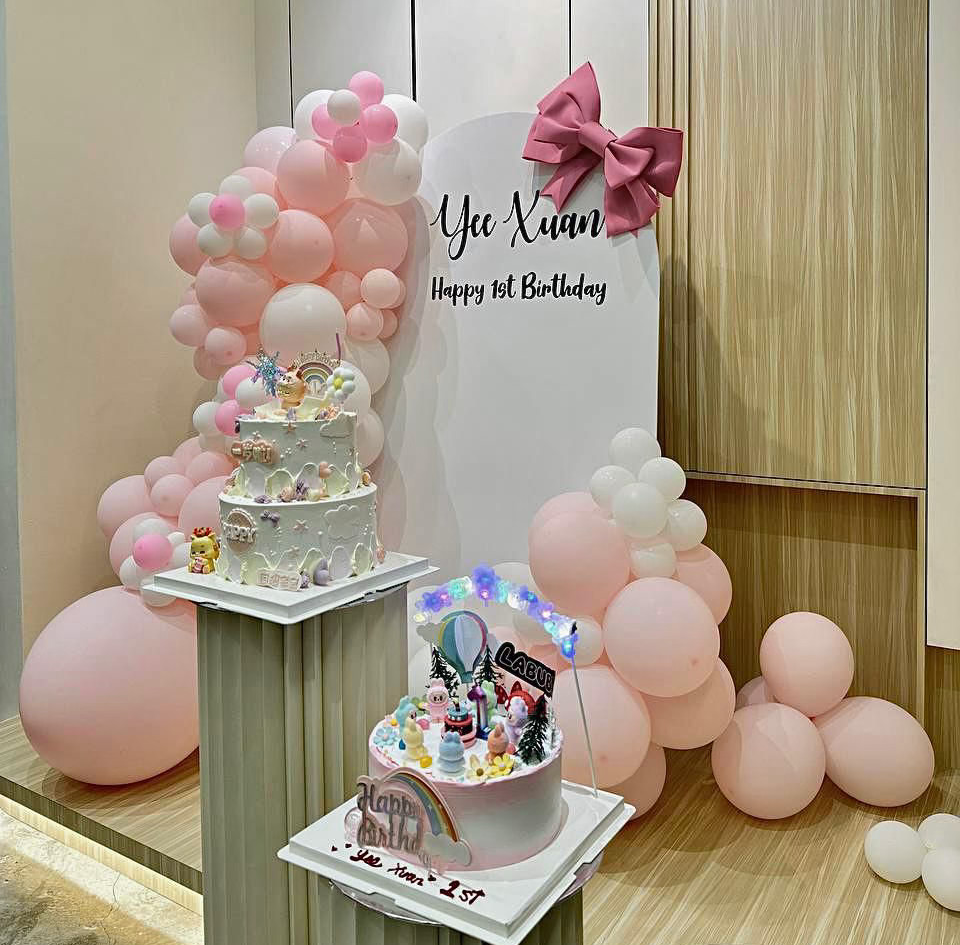 Past cafe event setup